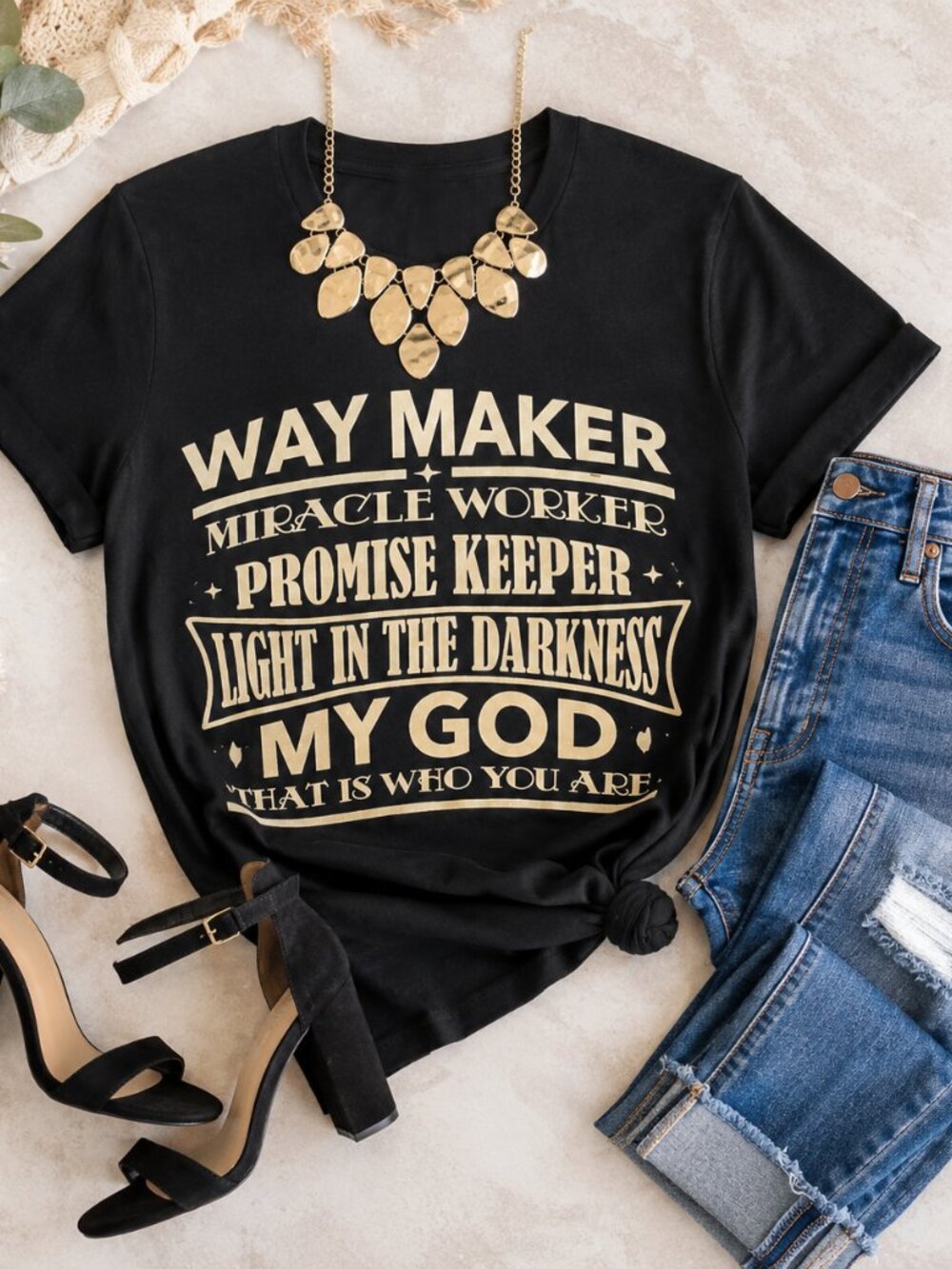 ✨ Faith Inspired “Way Maker” Graphic Tee ✨